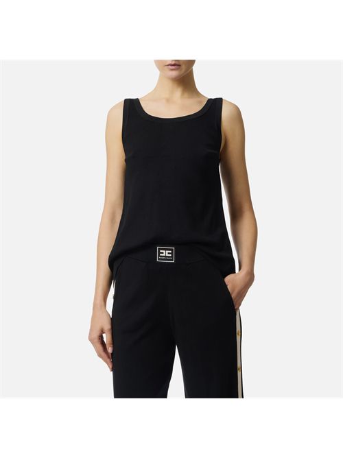 Top woman black ELISABETTA FRANCHI | TK72S61E2/685